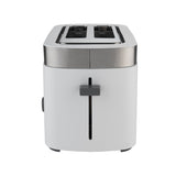 T4tec British Design | White 2 Slice Toaster | Shop Online