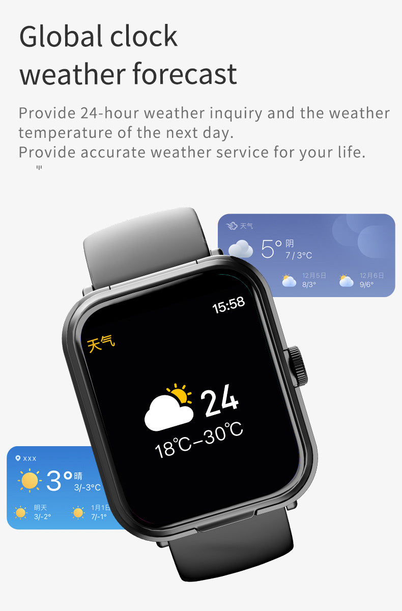 T4tec WristPods 2-in-1 smart watch with built in ear pod- British design