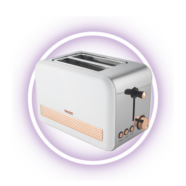T4tec British Design | 2 Slice Toaster | TT-TOT02UK | Shop Online