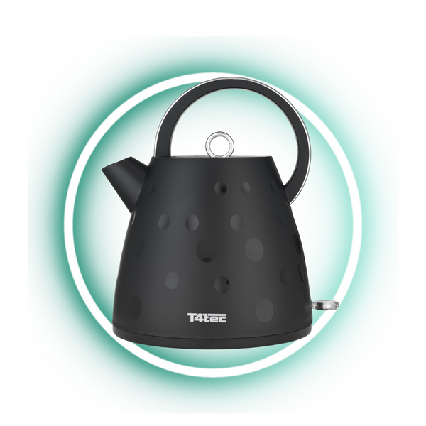Black shop cordless kettle