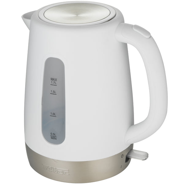 T4tec British Design | White Fast Boil Cordless Kettle