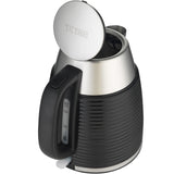 T4tec British Design |  Black & Stainless-steel Cordless Kettle