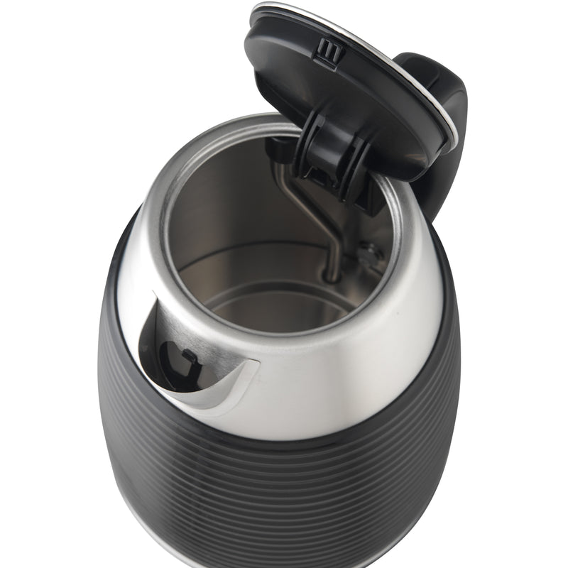 T4tec British Design |  Black & Stainless-steel Cordless Kettle