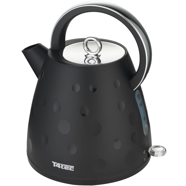 T4tec British Design | Black Fast Boil Cordless Kettle TT-KT847UK
