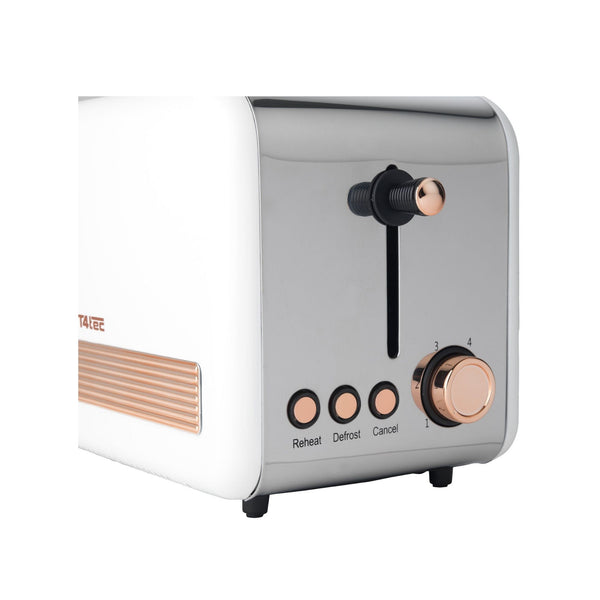 T4tec British Design | 2 Slice Toaster | TT-TOT02UK | Shop Online