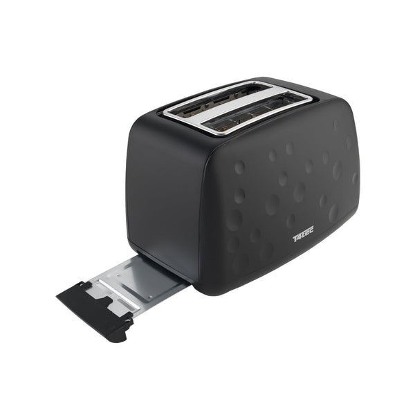 T4tec British Design | Black 2 Slice Toaster | TT-TOT8472SLShop Online